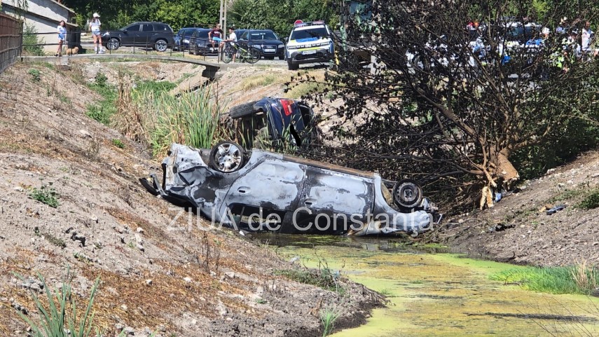 stiri constanta azi accident grav la pecineaga o masina s a rasturnat si a luat foc 950163 stiri constanta azi accident grav la pecineaga o masina s a rasturnat si a luat foc 950163