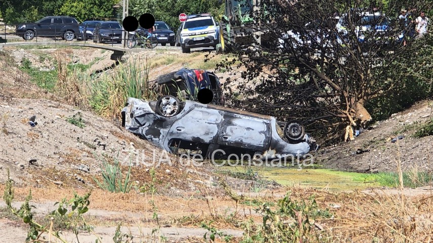 stiri constanta azi accident grav la pecineaga o masina s a rasturnat si a luat foc 950163 stiri constanta azi accident grav la pecineaga o masina s a rasturnat si a luat foc 950163