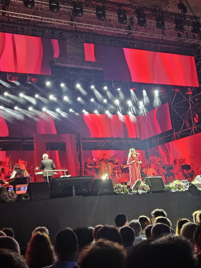 foto explozie de lumina culoare si voce la mamaia prima seara a festivalului a ridicat publicul in picioare foto explozie de lumina culoare si voce la mamaia prima seara a festivalului a ridicat publicul in picioare