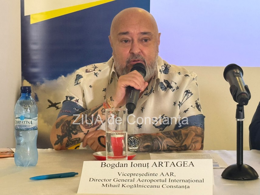 Bogdan Ionuț Artagea, vicepreședinte AAR, director general Aeroportul Internațional Mihail Kogălniceanu Constanța