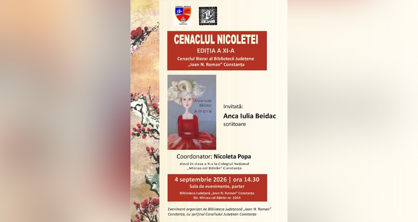 Sursa foto: Biblioteca Județeană Constanța