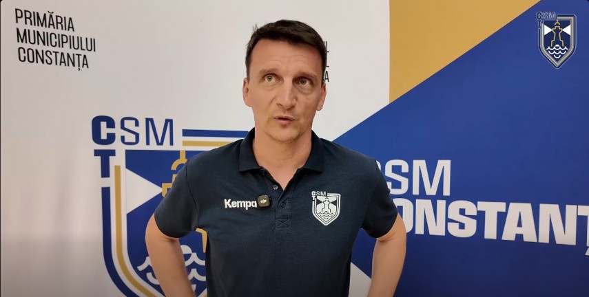 Florin Voinea. Sursa foto: captură Facebook (CSM Constanța)