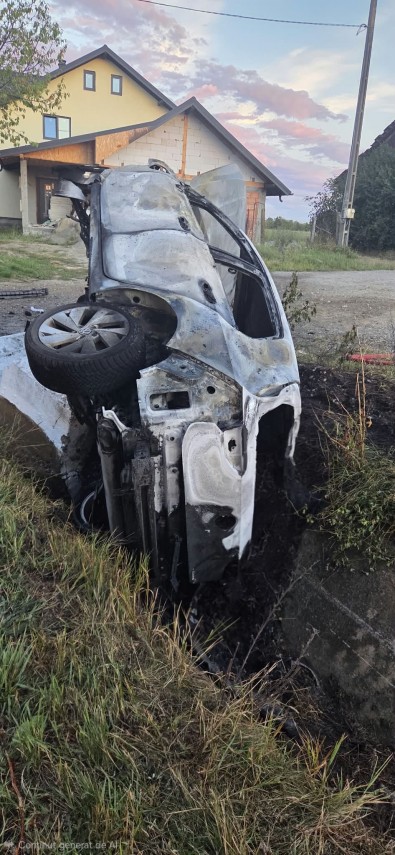 foto tragedie pe sosea la primele ore ale diminetii in romania doua victime carbonizate intr o masina foto tragedie pe sosea la primele ore ale diminetii in romania doua victime carbonizate intr o masina