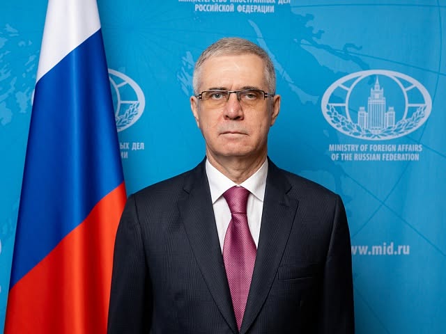 Vladimir Lipaev Sursă:Facebook/Ambasada Rusiei în România