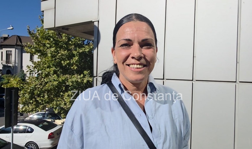 Foto ilustrativă - Daniela Coteanu la Palatul de Justiție - sursa: ZIUA de Constanța