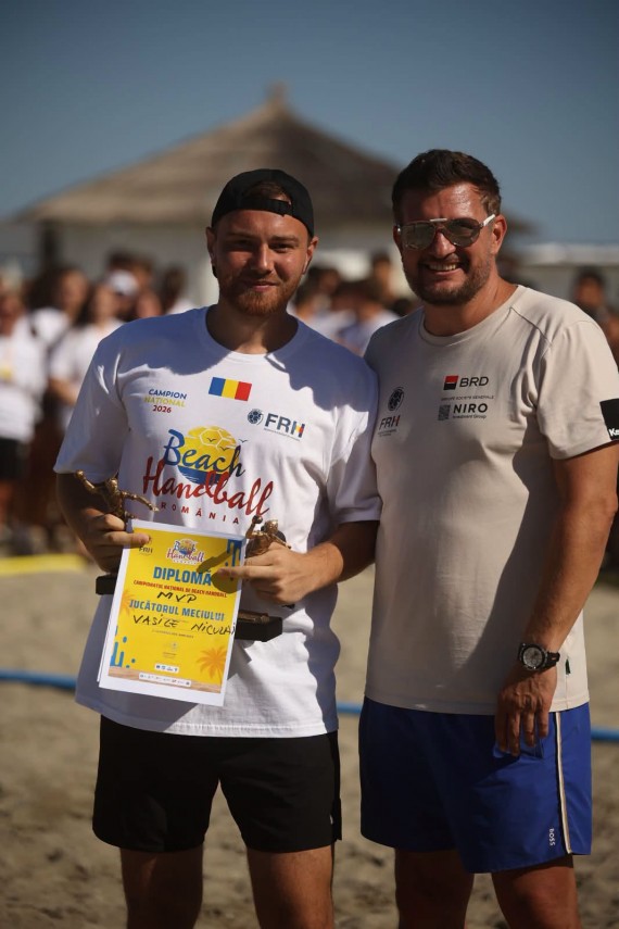 cs medgidia campioana natioala la handbal pe plaja vasile niculai mvp ul finalei si cel mai bun portar cs medgidia campioana natioala la handbal pe plaja vasile niculai mvp ul finalei si cel mai bun portar