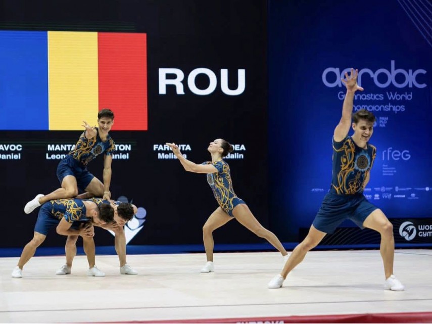Sursa foto: Facebook (Federația Română de Gimnastică)