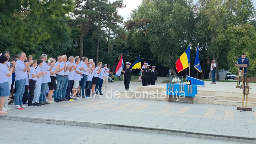 FOTO+VIDEO: La Constanta, ceremonia oficiala de deschidere a Campionatului European de Navomodelism Clasa C             