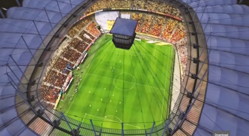 Arena Națională din București. Sursa foto: captură FRF TV