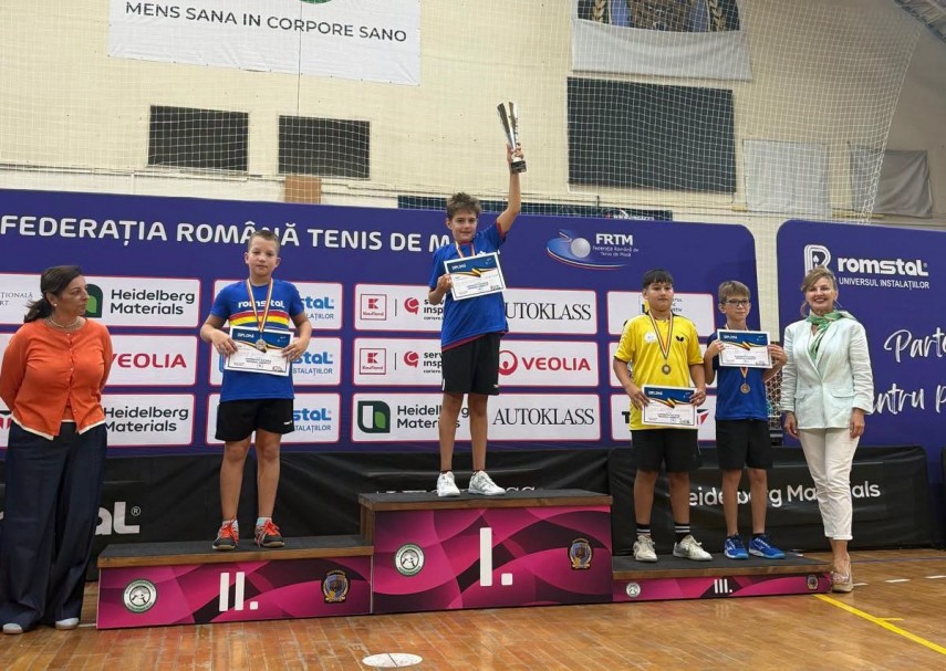 Sursa foto: Facebook (Federația Română de Tenis de Masă)