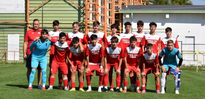 Sparta Techirghiol juniori. Sursa foto: Facebook (CS Sparta Techirghiol)