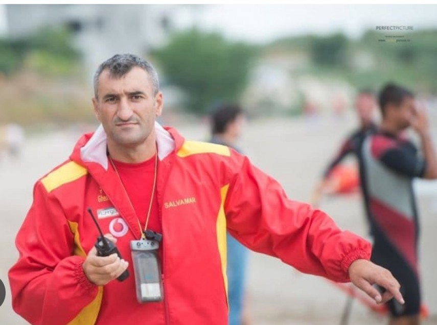 Gabriel Culea, coordonatorul salvamarilor de pe plajele din Constanța și stațiunea Mamaia