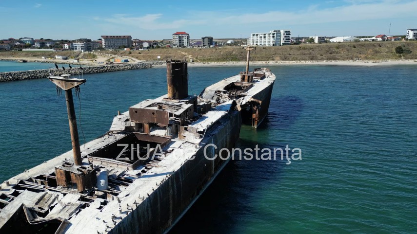 foto video epava navei evangelia tot mai degradata imagini din drona surprind starea ingrijoratoare a foto video epava navei evangelia tot mai degradata imagini din drona surprind starea ingrijoratoare a