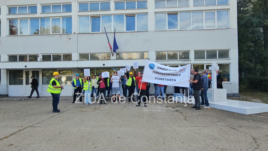 foto video angajatii termocentrale constanta protesteaza ce revendicari au sindicalistii 955979 foto video angajatii termocentrale constanta protesteaza ce revendicari au sindicalistii 955979
