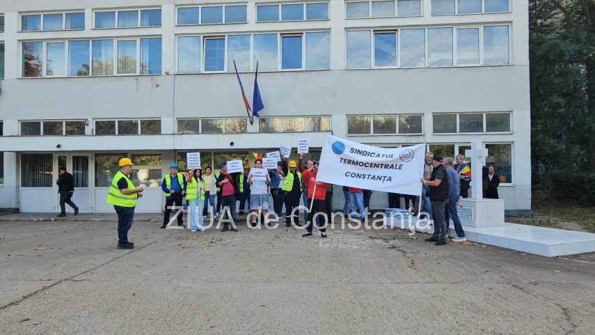foto video angajatii termocentrale constanta protesteaza ce revendicari au sindicalistii 955979 foto video angajatii termocentrale constanta protesteaza ce revendicari au sindicalistii 955979