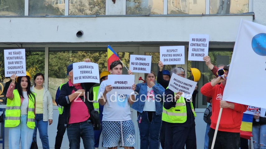 foto video angajatii termocentrale constanta protesteaza ce revendicari au sindicalistii 955979 foto video angajatii termocentrale constanta protesteaza ce revendicari au sindicalistii 955979