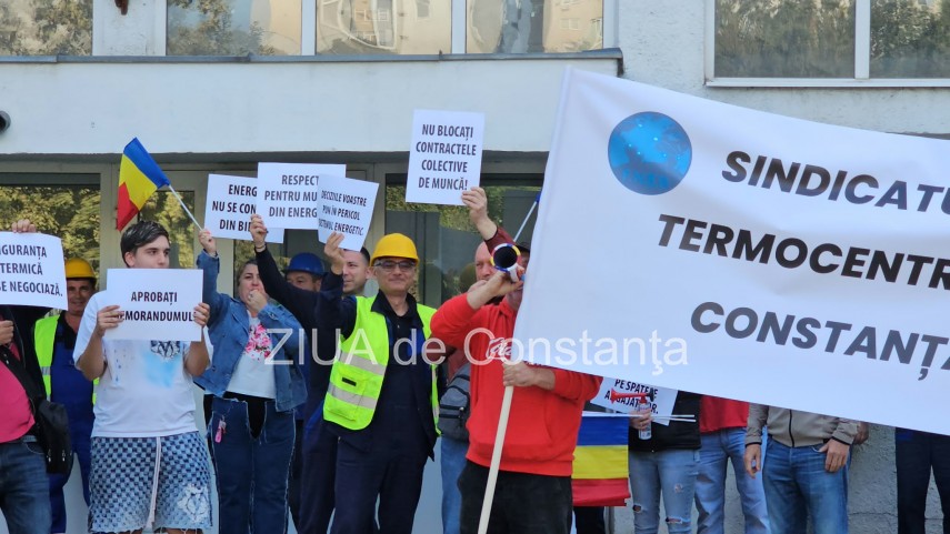 foto video angajatii termocentrale constanta protesteaza ce revendicari au sindicalistii 955979 foto video angajatii termocentrale constanta protesteaza ce revendicari au sindicalistii 955979
