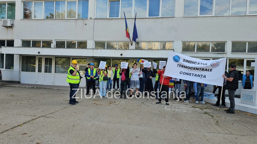 foto video angajatii termocentrale constanta protesteaza ce revendicari au sindicalistii 955979 foto video angajatii termocentrale constanta protesteaza ce revendicari au sindicalistii 955979
