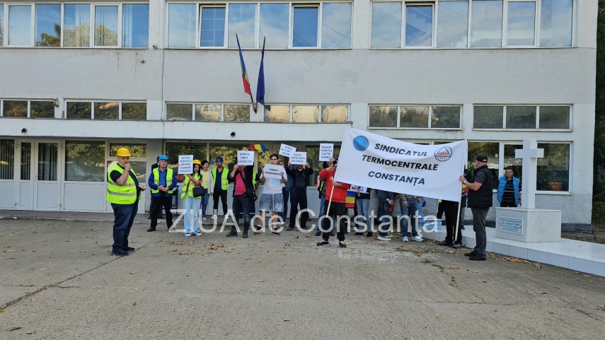 foto video angajatii termocentrale constanta protesteaza ce revendicari au sindicalistii 955979 foto video angajatii termocentrale constanta protesteaza ce revendicari au sindicalistii 955979