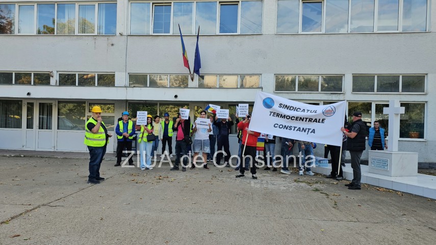 foto video angajatii termocentrale constanta protesteaza ce revendicari au sindicalistii 955979 foto video angajatii termocentrale constanta protesteaza ce revendicari au sindicalistii 955979
