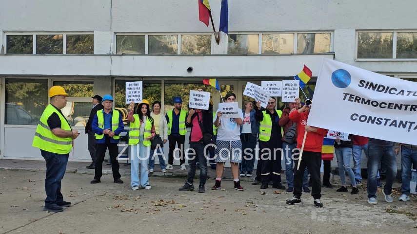 foto video angajatii termocentrale constanta protesteaza ce revendicari au sindicalistii 955979 foto video angajatii termocentrale constanta protesteaza ce revendicari au sindicalistii 955979