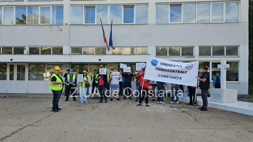 foto video angajatii termocentrale constanta protesteaza ce revendicari au sindicalistii 955979 foto video angajatii termocentrale constanta protesteaza ce revendicari au sindicalistii 955979