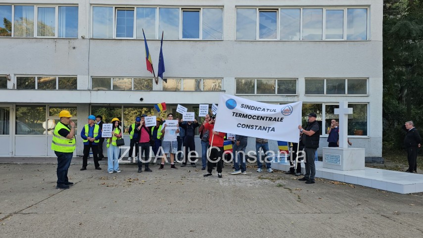 foto video angajatii termocentrale constanta protesteaza ce revendicari au sindicalistii 955979 foto video angajatii termocentrale constanta protesteaza ce revendicari au sindicalistii 955979
