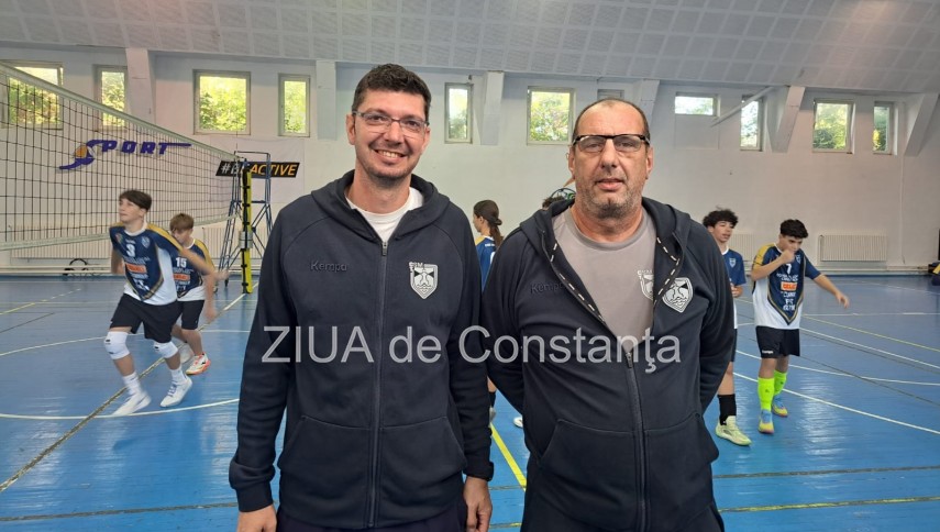 Răzvan Parpală și Constantin Alexe. Sursa foto: ZIUA de Constanța