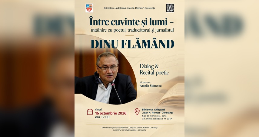 Sursa foto: Biblioteca Județeană „Ioan N. Roman” Constanța