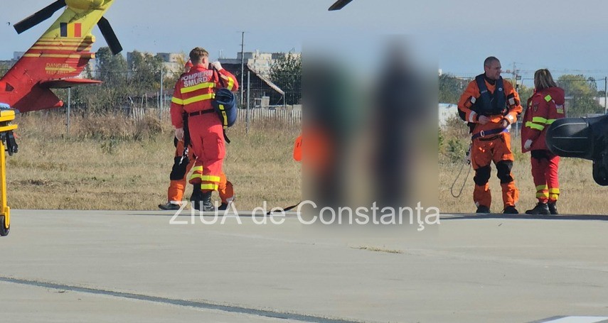 foto video marinarii salvati de pe nava wine trader adusi cu elicopterul la constanta 956756 foto video marinarii salvati de pe nava wine trader adusi cu elicopterul la constanta 956756