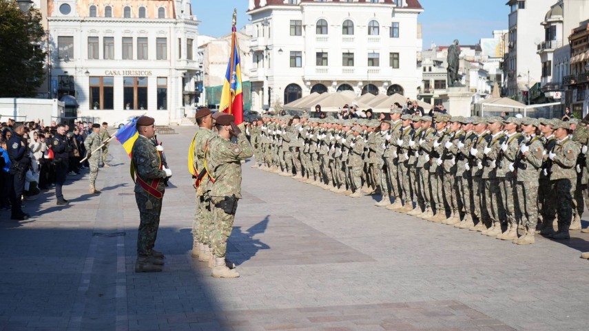 foto juramant militar in piata ovidiu din constanta 956973 foto juramant militar in piata ovidiu din constanta 956973