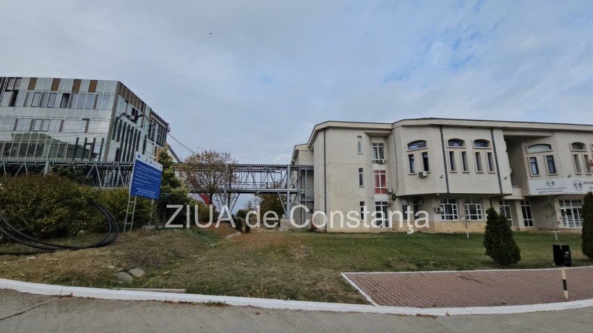 fotoreportaj un nou corp de cladire prinde contur in campusul universitatii ovidius din constanta foto fotoreportaj un nou corp de cladire prinde contur in campusul universitatii ovidius din constanta foto