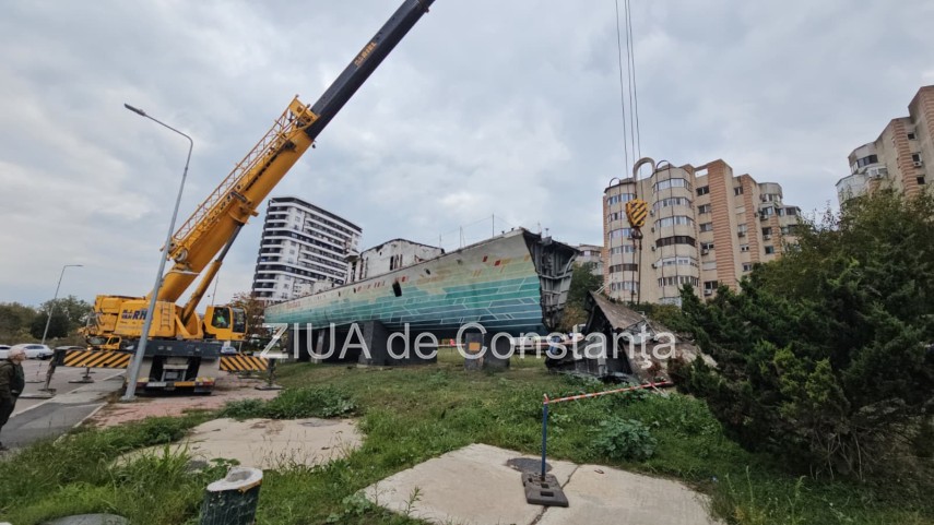 foto video a inceput demolarea ultimului vaporas din constanta simbolul de la intrarea in oras dispare foto video a inceput demolarea ultimului vaporas din constanta simbolul de la intrarea in oras dispare