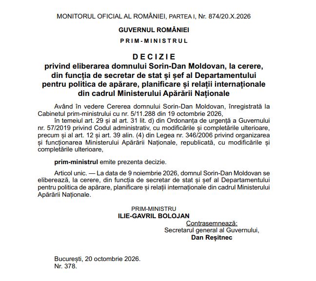 captură ecran Monitorul Oficial