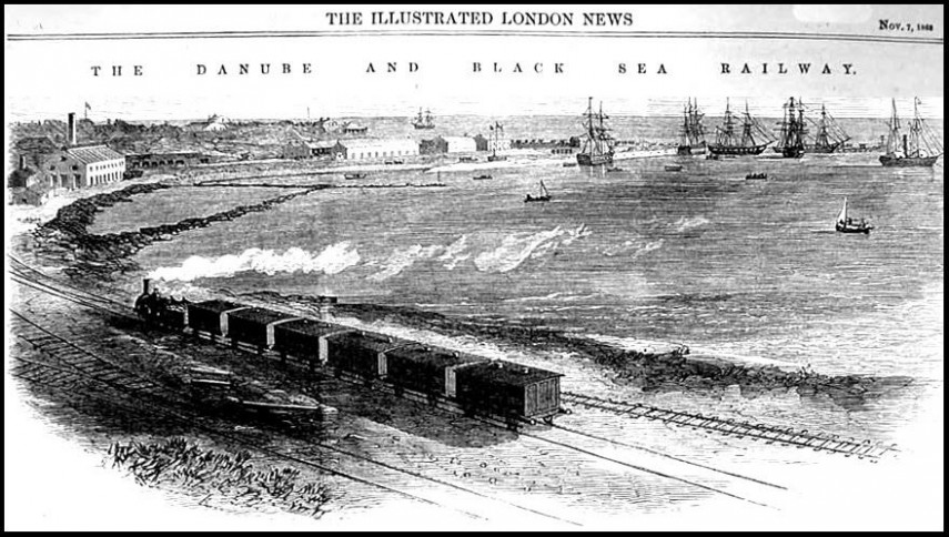 Portul şi calea ferată din Constanţa în a doua jumătate a secolului al XIX-lea
